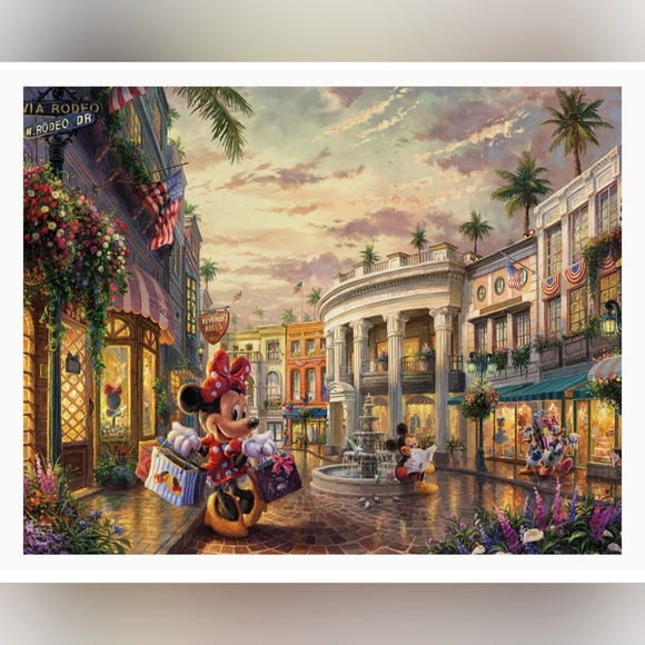 Disney Dreams Collection 4 Puzzles • 500 pieces each • 1 Box • Thomas Kinkade - Picture 5 of 9